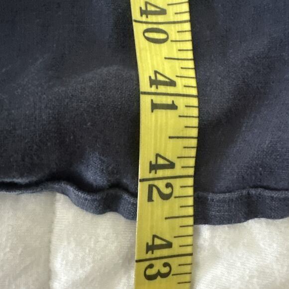 THE WHITE COMPANY Womens Dress 8 Blue Linen Midi Strappy Minimalist Summer Beach - Picture 10 of 10